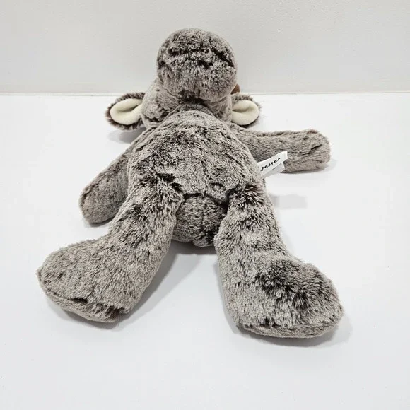 Aurora Moose with Antlers Chester Cuddly Plush Stuffed Animal Brown 14" Rare - Picture 8 of 9